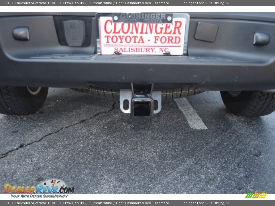 2013 Chevrolet Silverado 1500 LT Crew Cab 4x4 Summit White / Light Cashmere/Dark Cashmere Photo #19