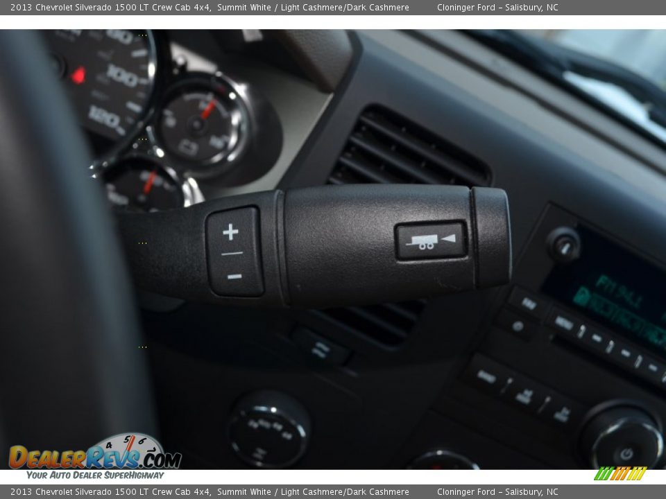 2013 Chevrolet Silverado 1500 LT Crew Cab 4x4 Summit White / Light Cashmere/Dark Cashmere Photo #26