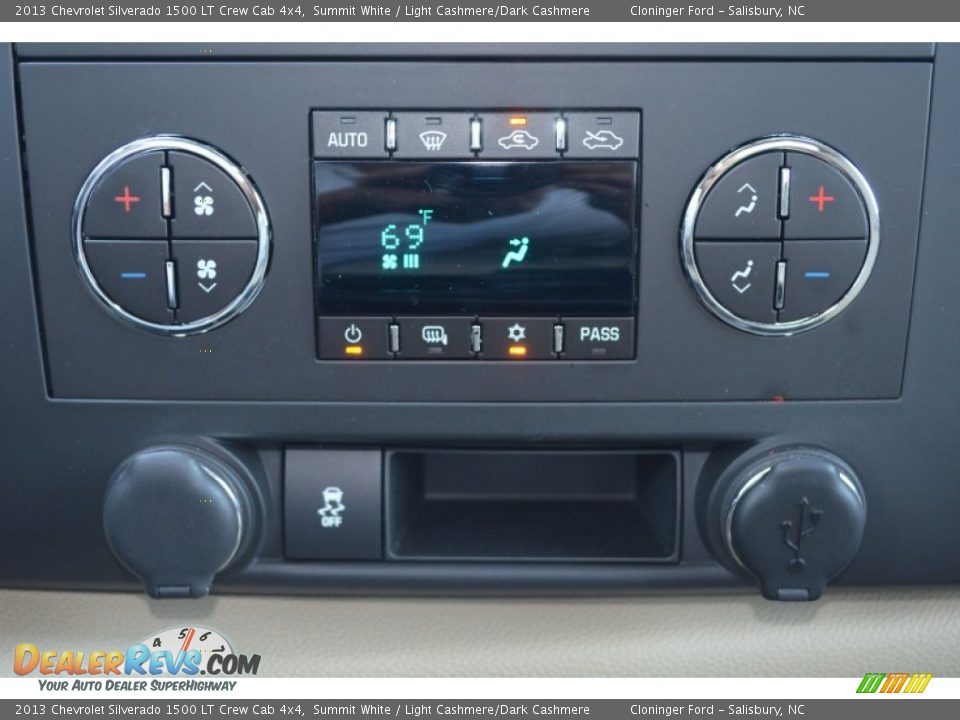 2013 Chevrolet Silverado 1500 LT Crew Cab 4x4 Summit White / Light Cashmere/Dark Cashmere Photo #29