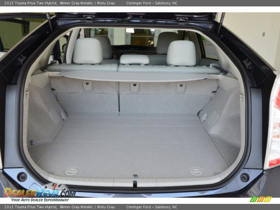 2013 Toyota Prius Two Hybrid Winter Gray Metallic / Misty Gray Photo #9