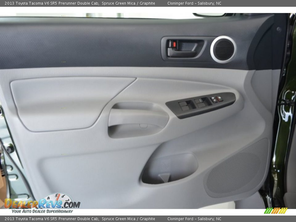 2013 Toyota Tacoma V6 SR5 Prerunner Double Cab Spruce Green Mica / Graphite Photo #4