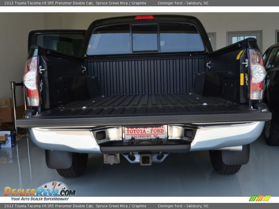 2013 Toyota Tacoma V6 SR5 Prerunner Double Cab Spruce Green Mica / Graphite Photo #8