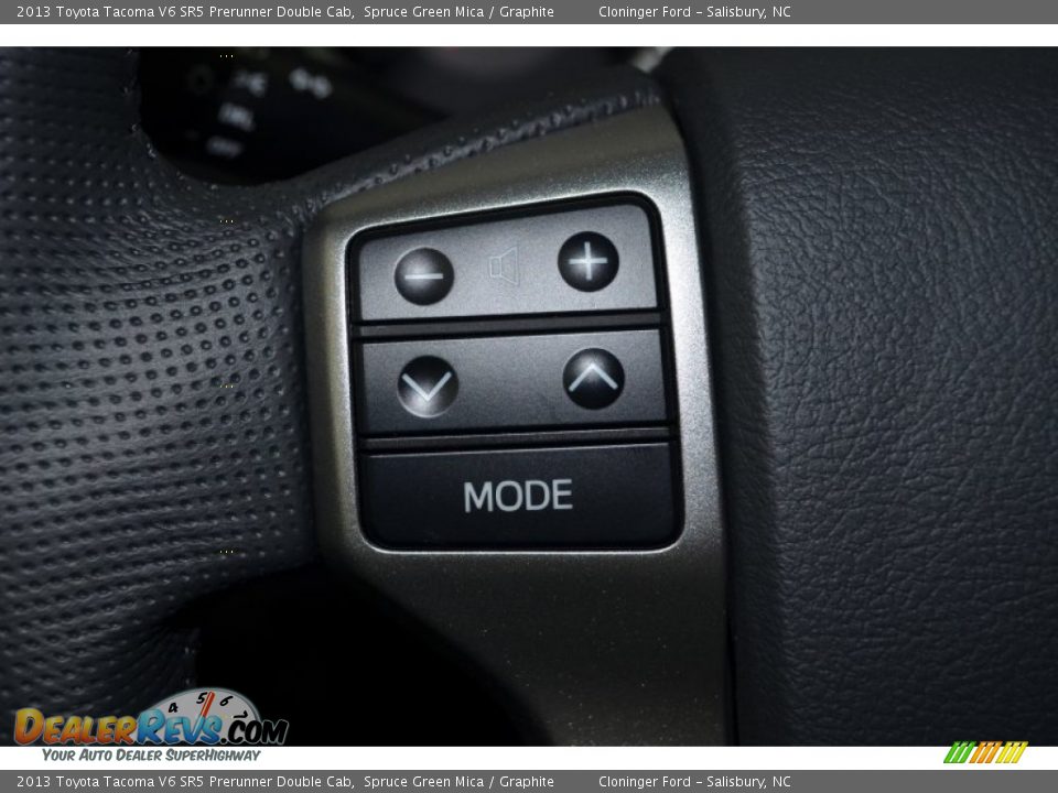 2013 Toyota Tacoma V6 SR5 Prerunner Double Cab Spruce Green Mica / Graphite Photo #12