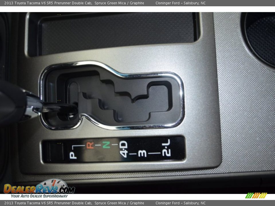 2013 Toyota Tacoma V6 SR5 Prerunner Double Cab Spruce Green Mica / Graphite Photo #17