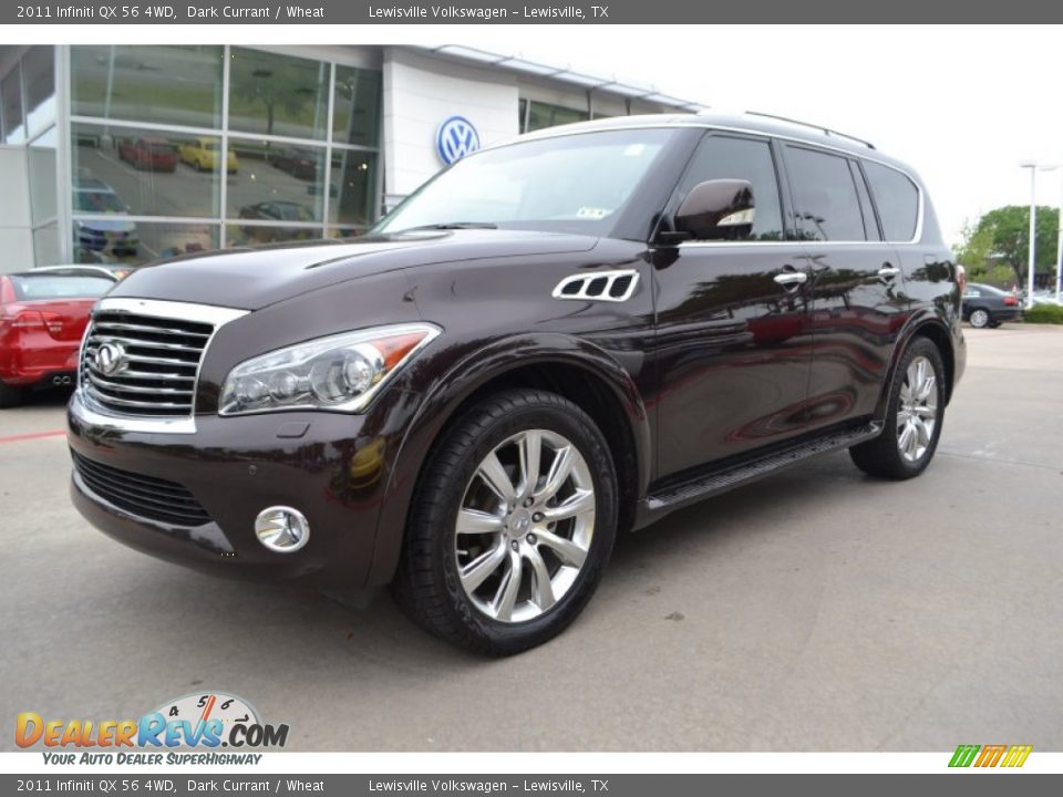 Front 3/4 View of 2011 Infiniti QX 56 4WD Photo #1