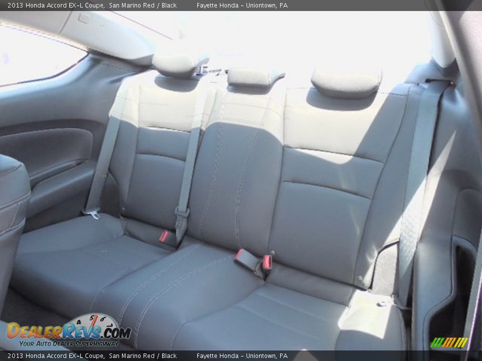 2013 Honda Accord EX-L Coupe San Marino Red / Black Photo #8