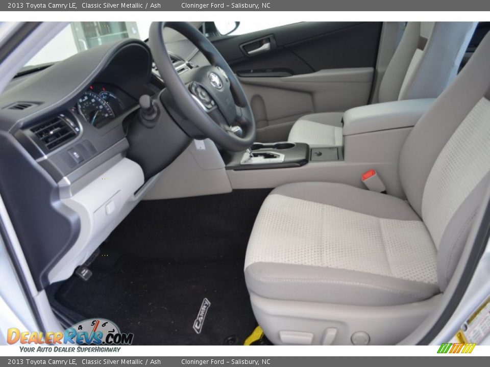 2013 Toyota Camry LE Classic Silver Metallic / Ash Photo #5