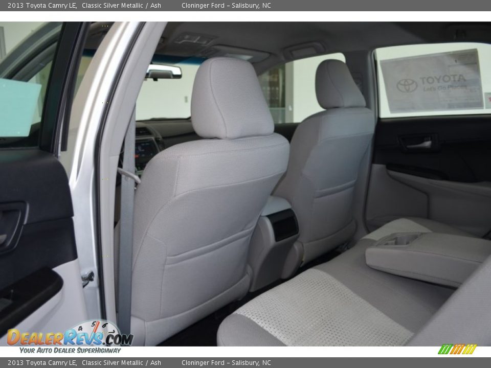 2013 Toyota Camry LE Classic Silver Metallic / Ash Photo #7