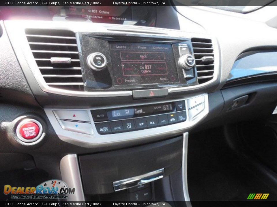 2013 Honda Accord EX-L Coupe San Marino Red / Black Photo #13