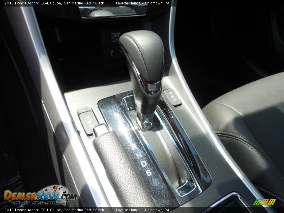 2013 Honda Accord EX-L Coupe San Marino Red / Black Photo #14