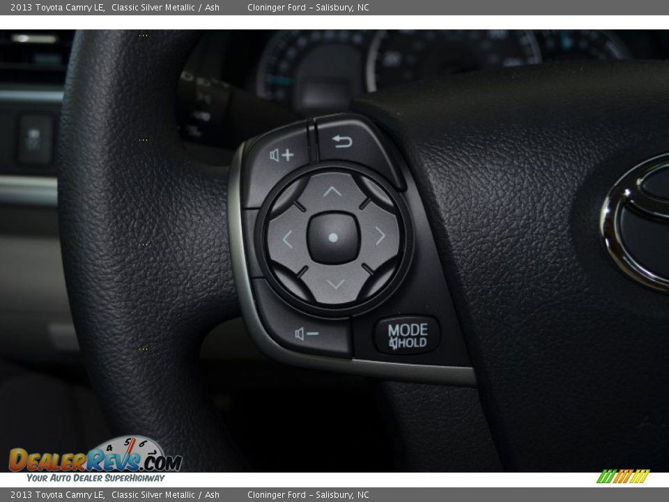 2013 Toyota Camry LE Classic Silver Metallic / Ash Photo #12