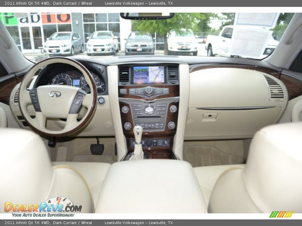 Dashboard of 2011 Infiniti QX 56 4WD Photo #14