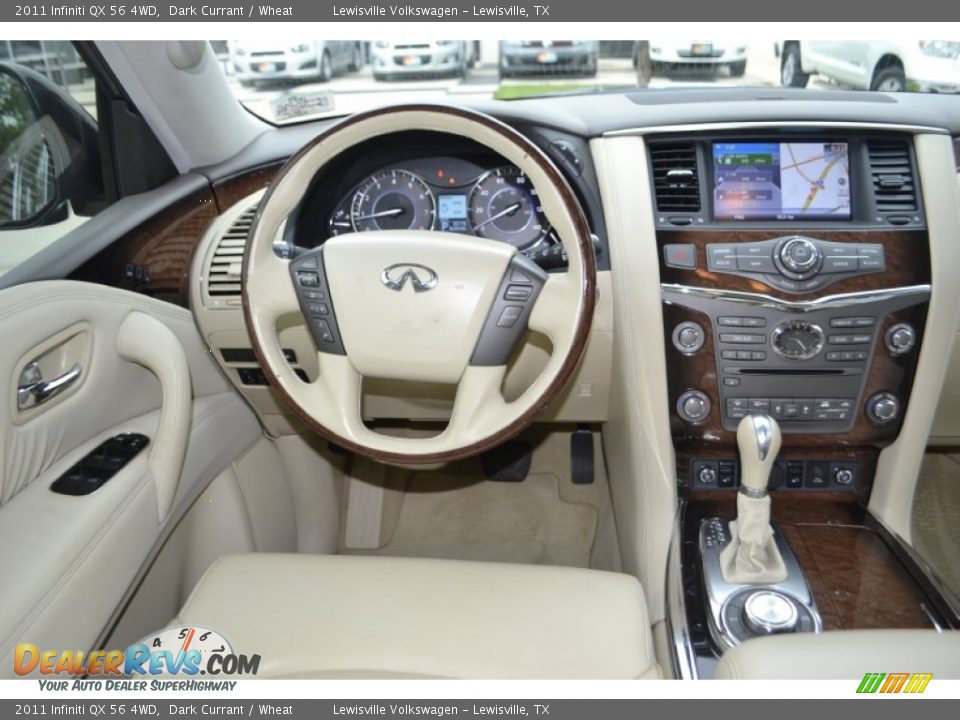 Dashboard of 2011 Infiniti QX 56 4WD Photo #15