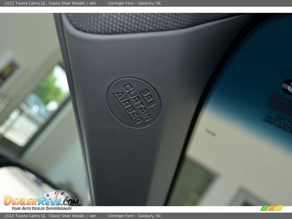 2013 Toyota Camry LE Classic Silver Metallic / Ash Photo #18