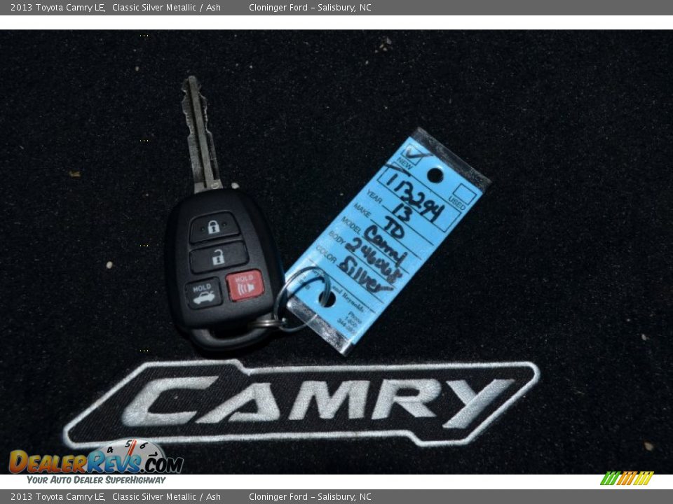 2013 Toyota Camry LE Classic Silver Metallic / Ash Photo #19