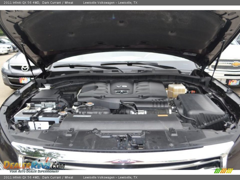 2011 Infiniti QX 56 4WD 5.6 Liter DIG DOHC 32-Valve CVTCS V8 Engine Photo #24