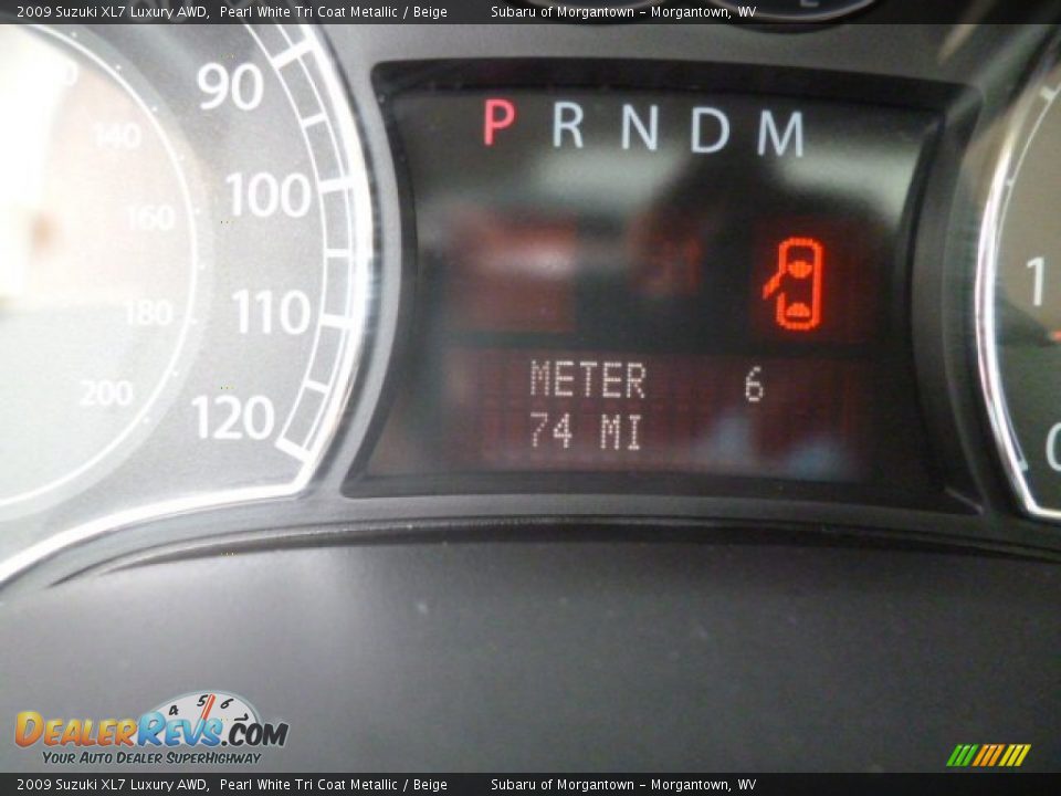 2009 Suzuki XL7 Luxury AWD Pearl White Tri Coat Metallic / Beige Photo #20