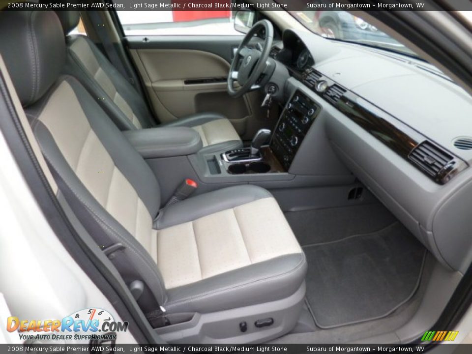 Charcoal Black/Medium Light Stone Interior - 2008 Mercury Sable Premier AWD Sedan Photo #4