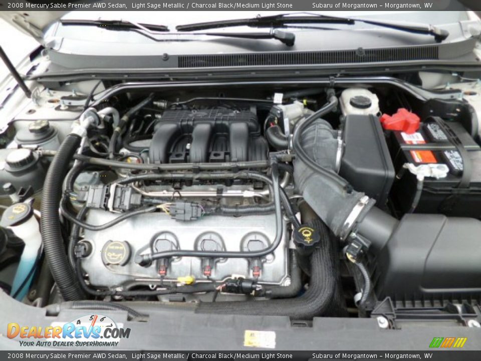 2008 Mercury Sable Premier AWD Sedan 3.5L DOHC 24V VVT Duratec V6 Engine Photo #18