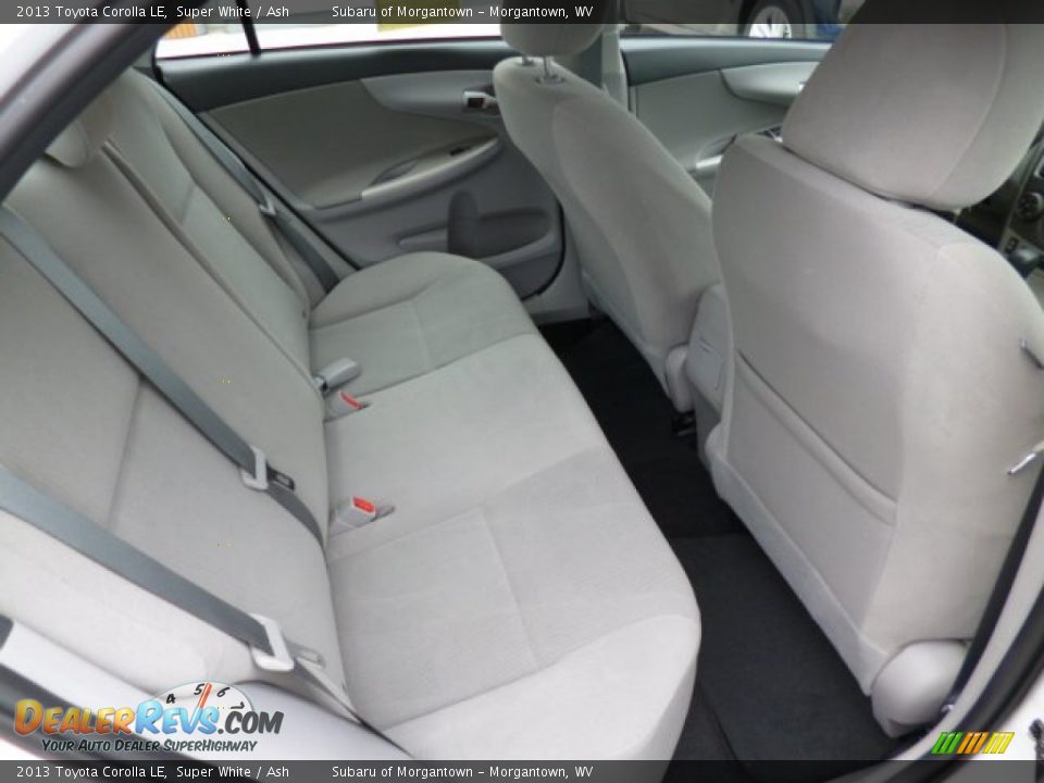 2013 Toyota Corolla LE Super White / Ash Photo #5