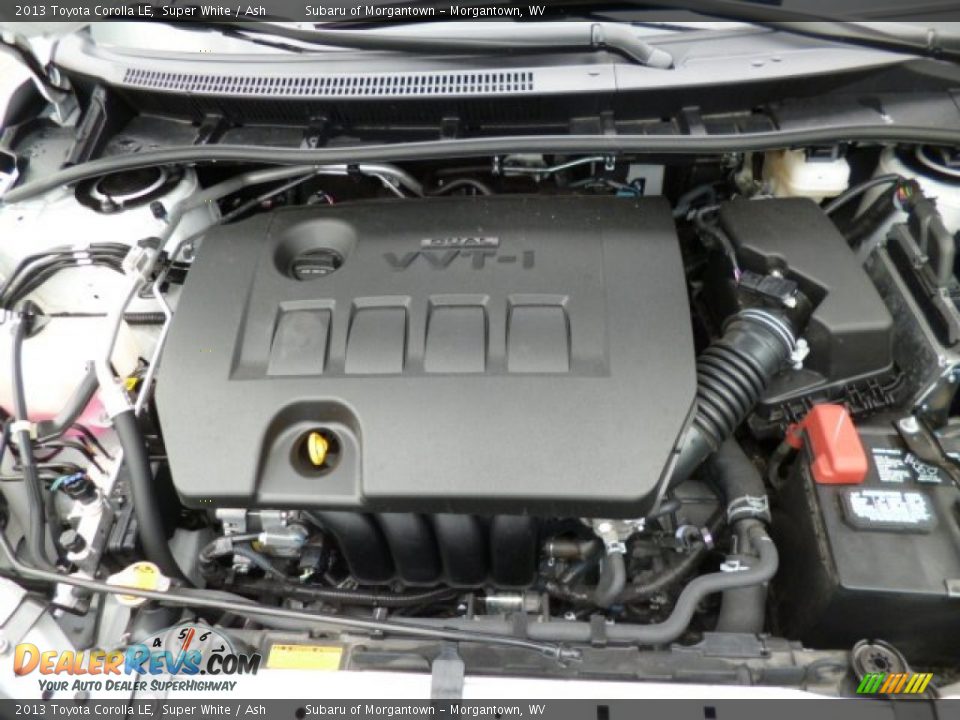 2013 Toyota Corolla LE Super White / Ash Photo #18