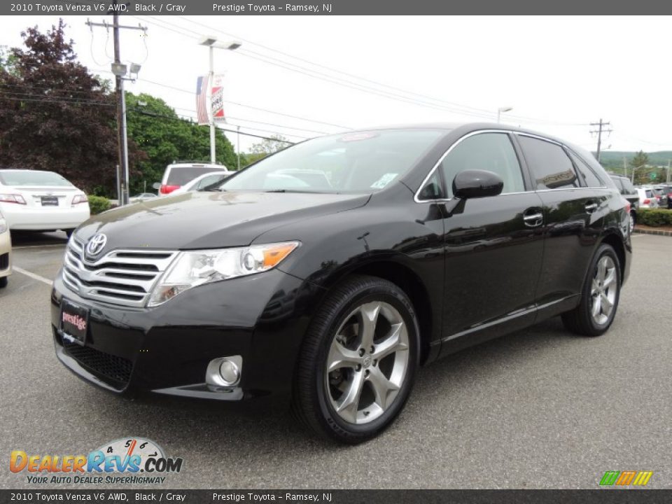 2010 Toyota Venza V6 AWD Black / Gray Photo #3
