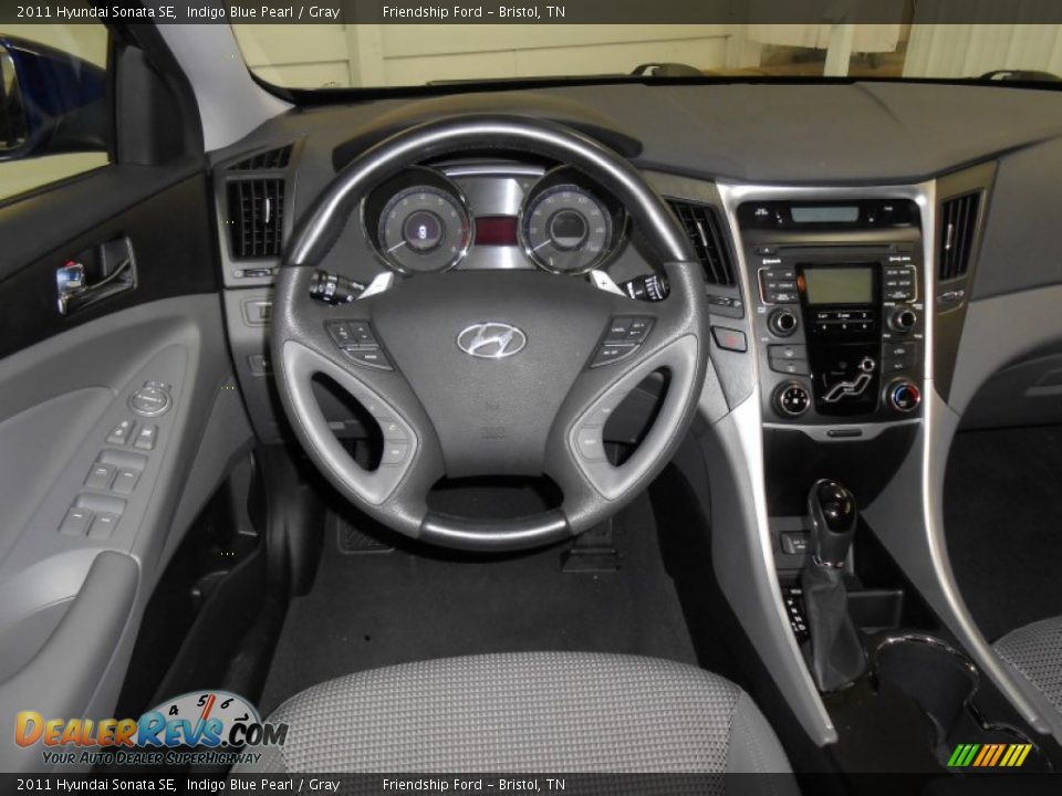 Dashboard of 2011 Hyundai Sonata SE Photo #23