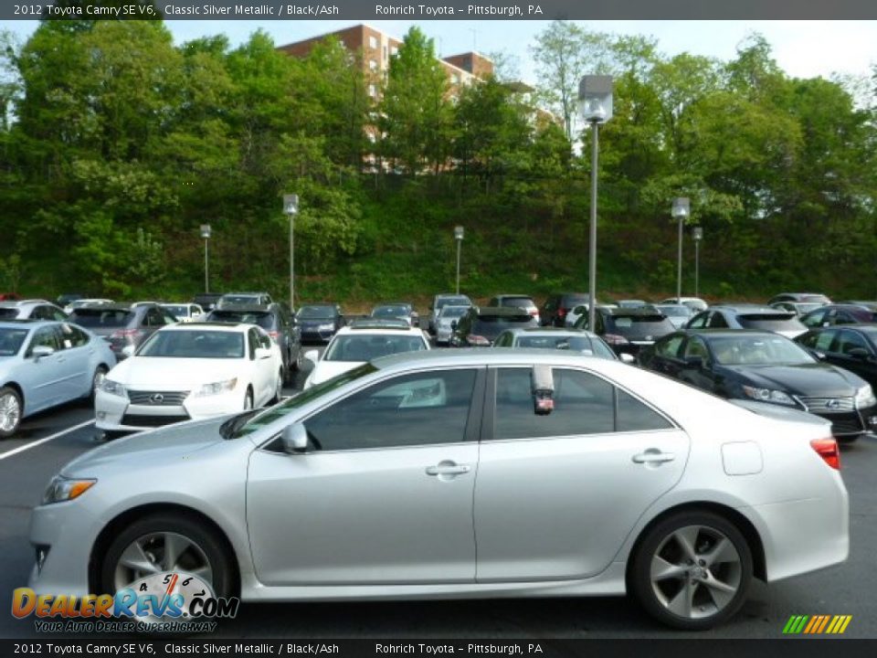Classic Silver Metallic 2012 Toyota Camry SE V6 Photo #2