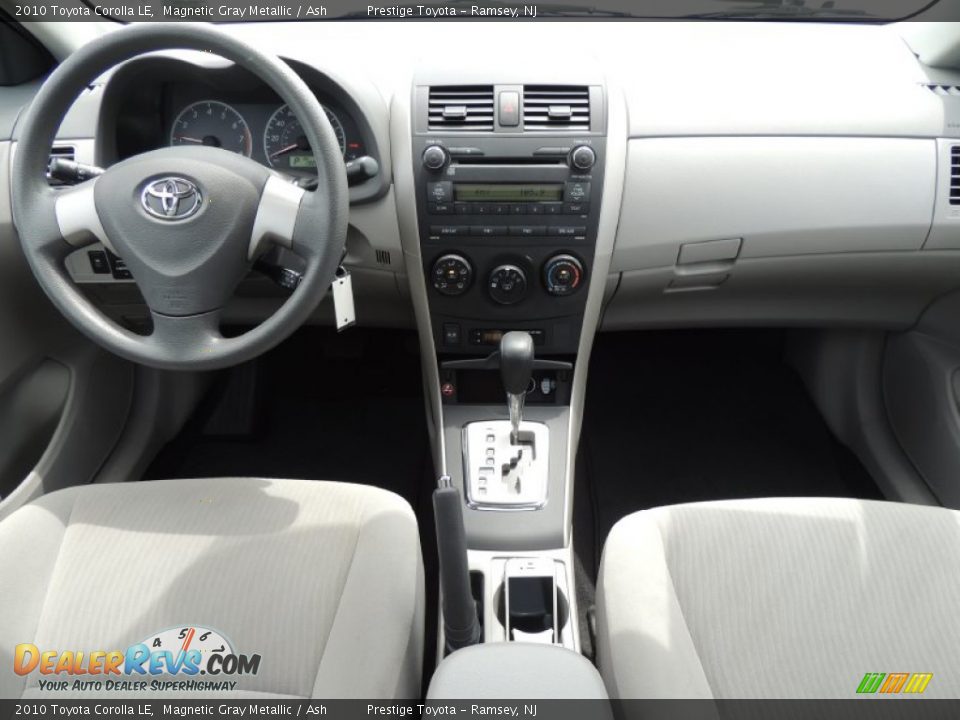 2010 Toyota Corolla LE Magnetic Gray Metallic / Ash Photo #8