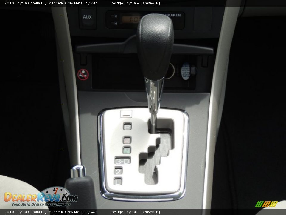 2010 Toyota Corolla LE Magnetic Gray Metallic / Ash Photo #11