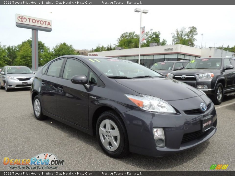 2011 Toyota Prius Hybrid II Winter Gray Metallic / Misty Gray Photo #1