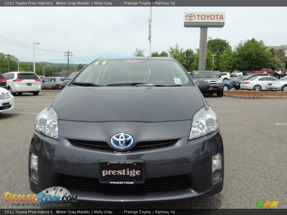 2011 Toyota Prius Hybrid II Winter Gray Metallic / Misty Gray Photo #2