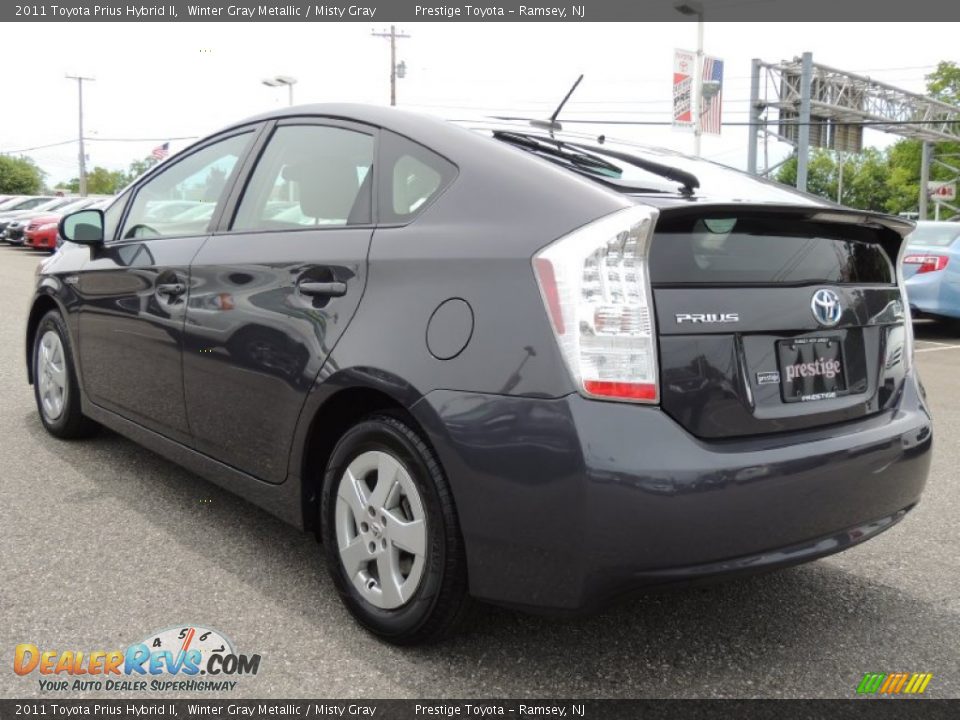 2011 Toyota Prius Hybrid II Winter Gray Metallic / Misty Gray Photo #4