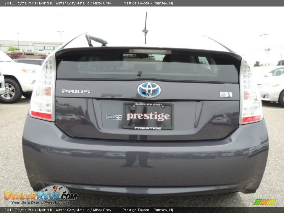2011 Toyota Prius Hybrid II Winter Gray Metallic / Misty Gray Photo #5