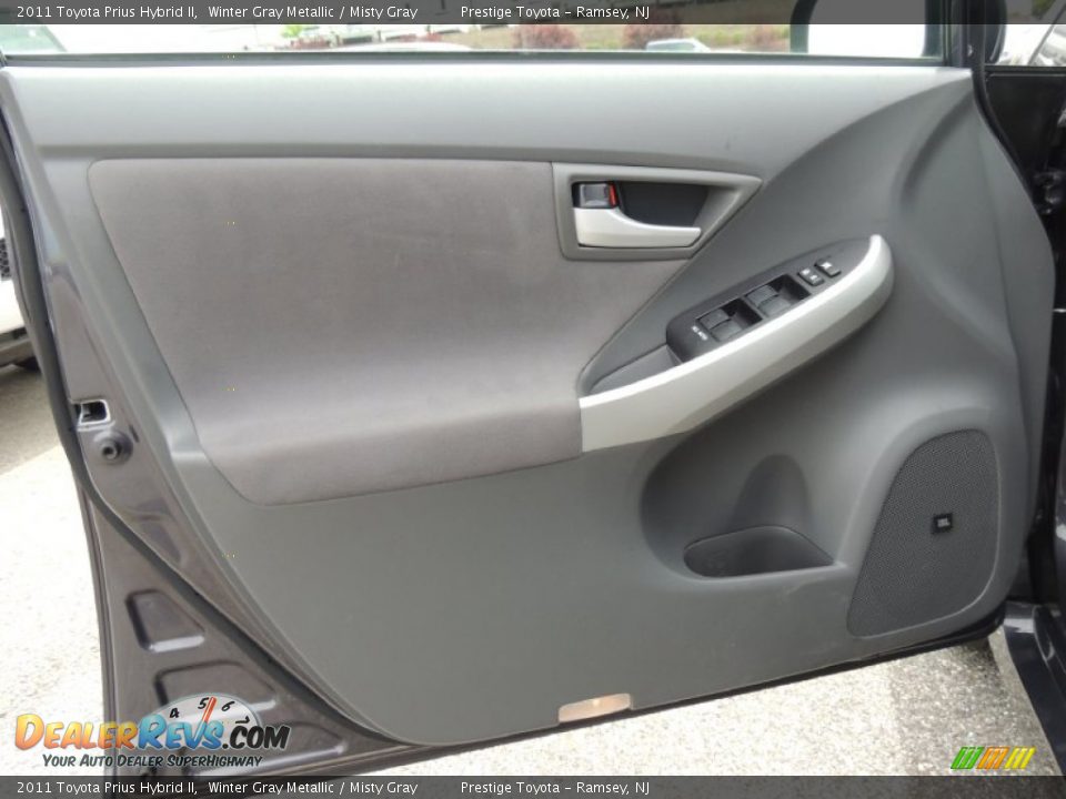 2011 Toyota Prius Hybrid II Winter Gray Metallic / Misty Gray Photo #6