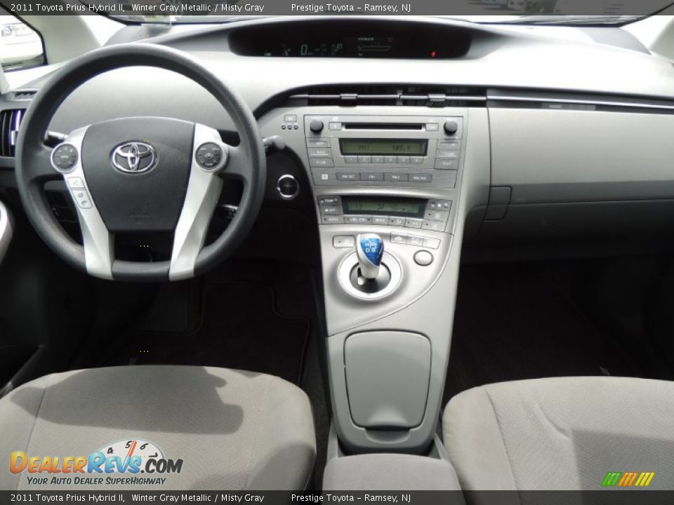 2011 Toyota Prius Hybrid II Winter Gray Metallic / Misty Gray Photo #8
