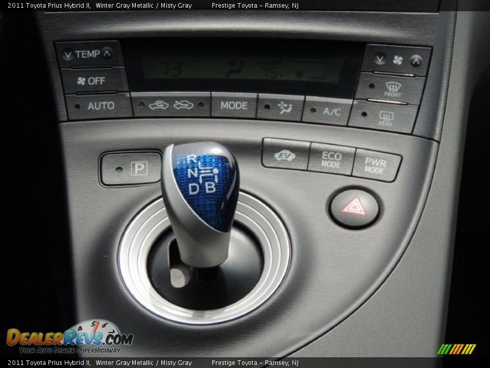 2011 Toyota Prius Hybrid II Winter Gray Metallic / Misty Gray Photo #12