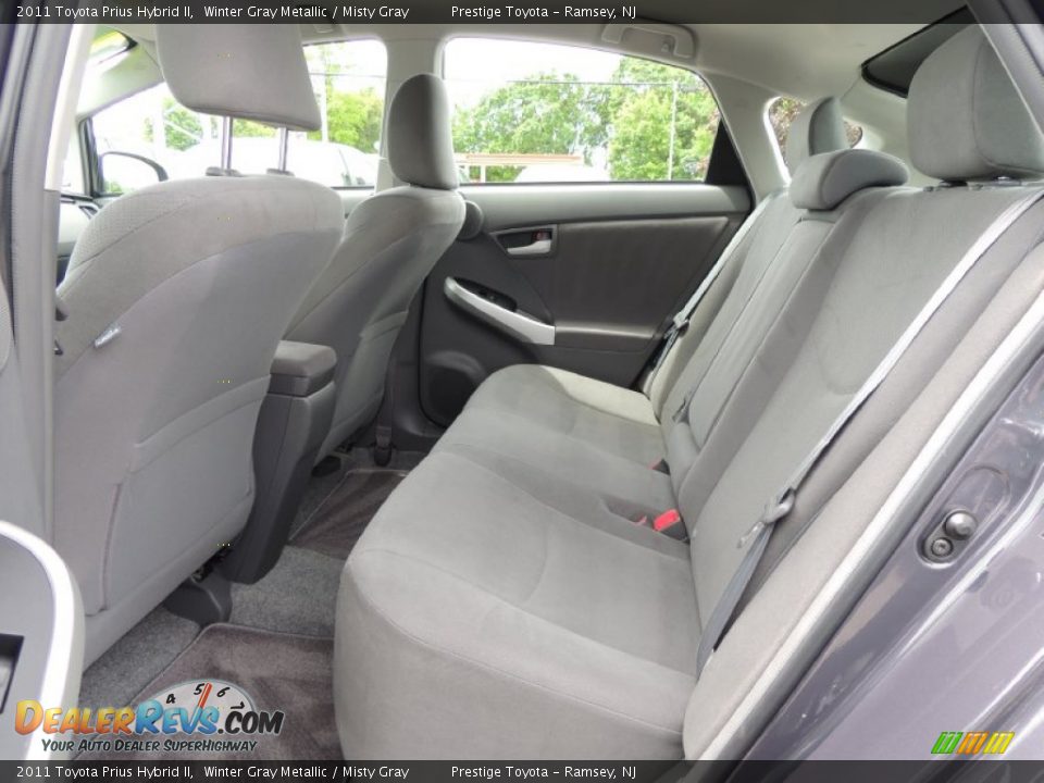 2011 Toyota Prius Hybrid II Winter Gray Metallic / Misty Gray Photo #13