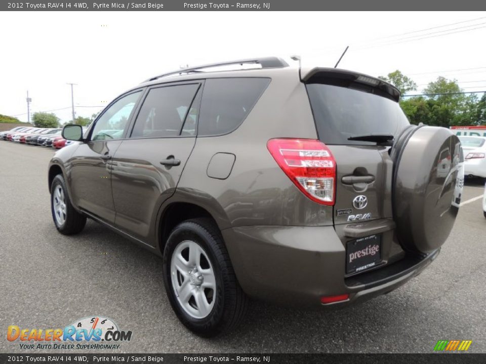 2012 Toyota RAV4 I4 4WD Pyrite Mica / Sand Beige Photo #4