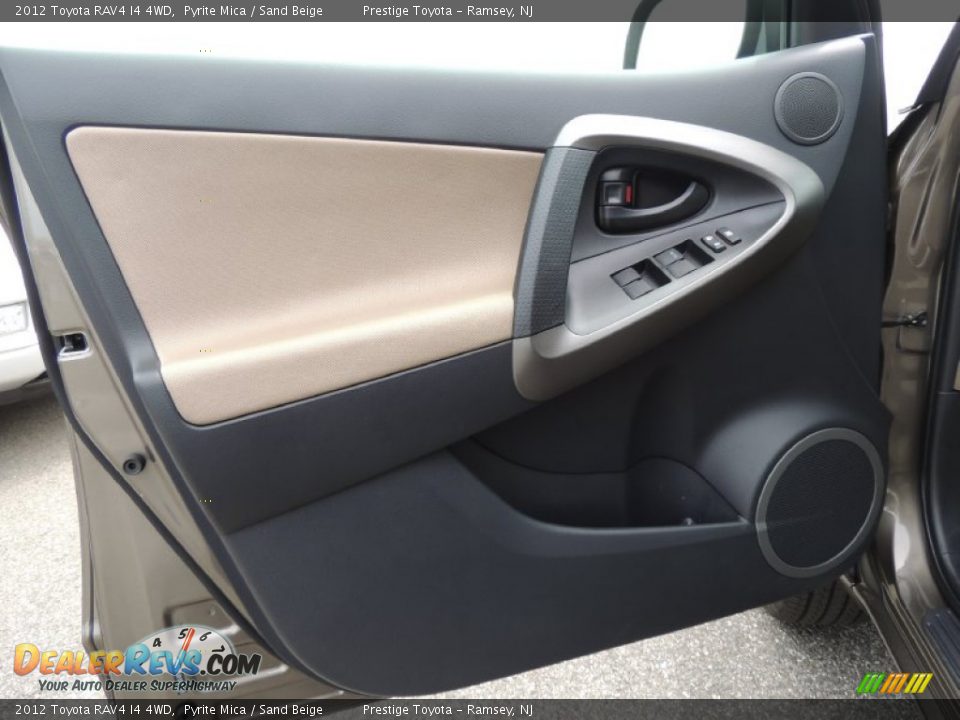 2012 Toyota RAV4 I4 4WD Pyrite Mica / Sand Beige Photo #6
