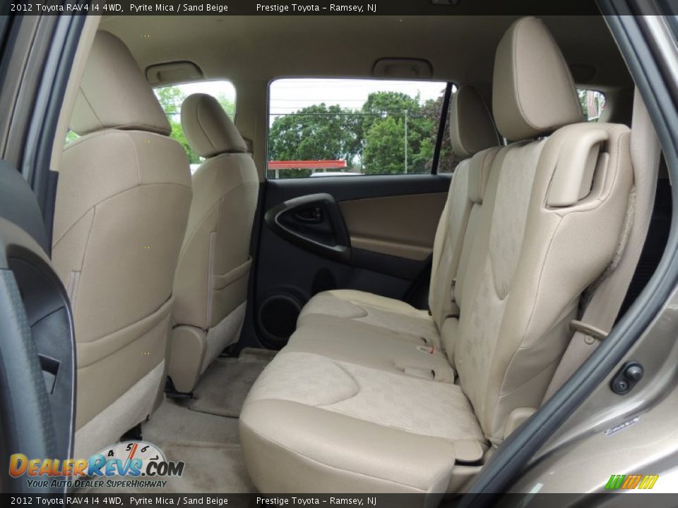 2012 Toyota RAV4 I4 4WD Pyrite Mica / Sand Beige Photo #13