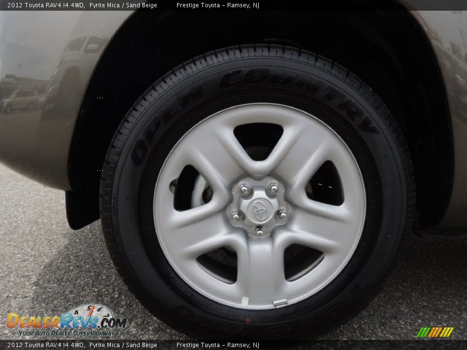 2012 Toyota RAV4 I4 4WD Pyrite Mica / Sand Beige Photo #14