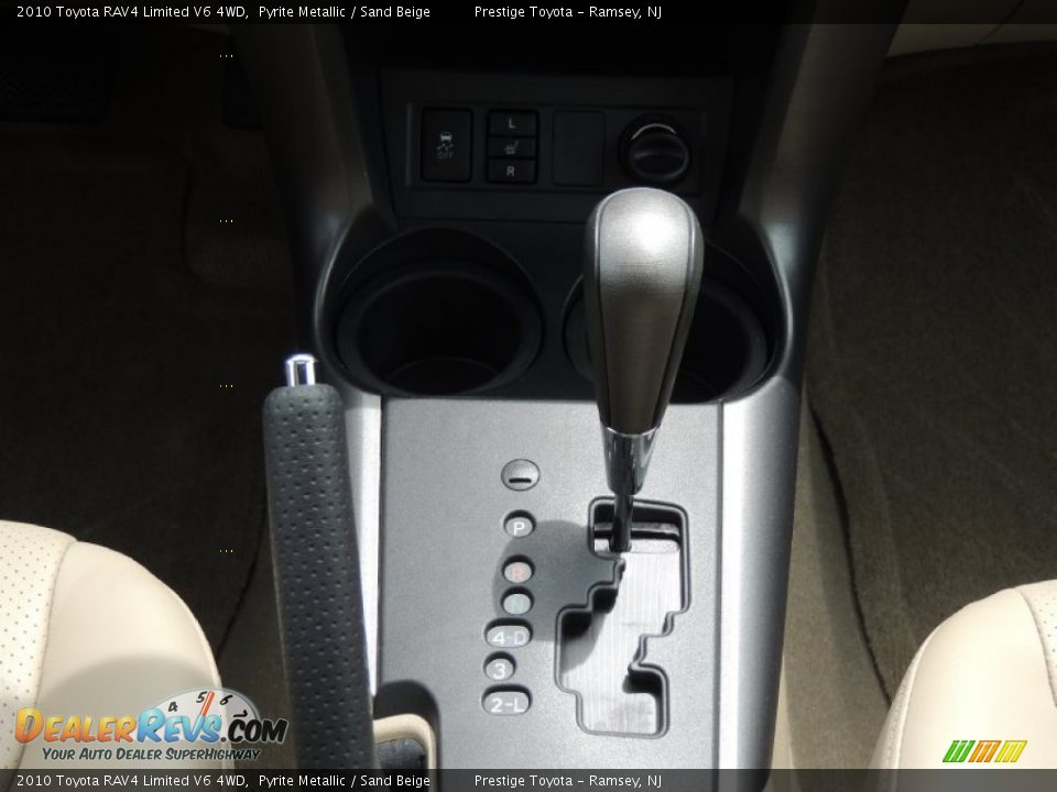 2010 Toyota RAV4 Limited V6 4WD Pyrite Metallic / Sand Beige Photo #12