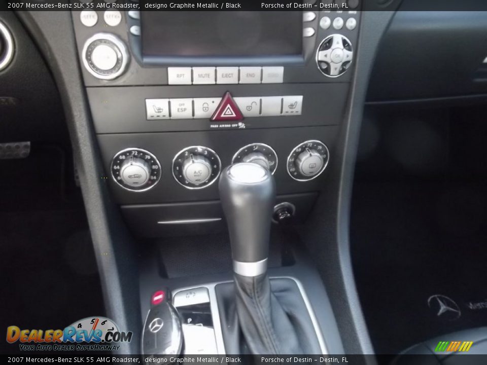 Controls of 2007 Mercedes-Benz SLK 55 AMG Roadster Photo #7