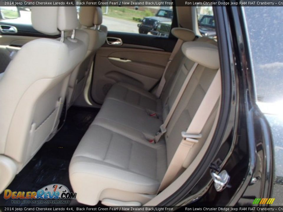 2014 Jeep Grand Cherokee Laredo 4x4 Black Forest Green Pearl / New Zealand Black/Light Frost Photo #13