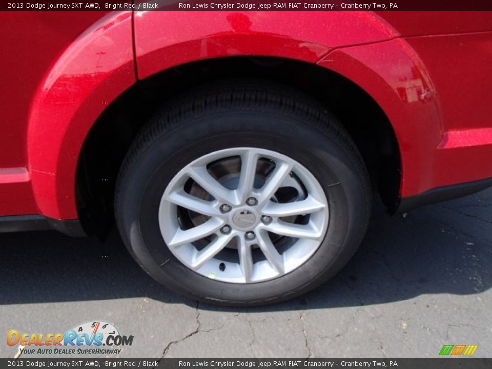 2013 Dodge Journey SXT AWD Bright Red / Black Photo #9