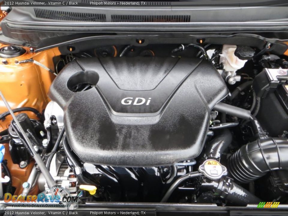 2012 Hyundai Veloster  1.6 Liter GDI DOHC 16-Valve Dual-CVVT 4 Cylinder Engine Photo #22