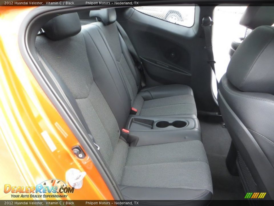 Rear Seat of 2012 Hyundai Veloster  Photo #27