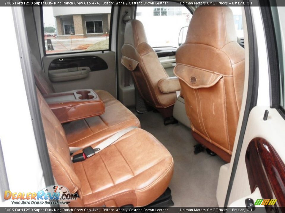 Rear Seat of 2006 Ford F250 Super Duty King Ranch Crew Cab 4x4 Photo #29