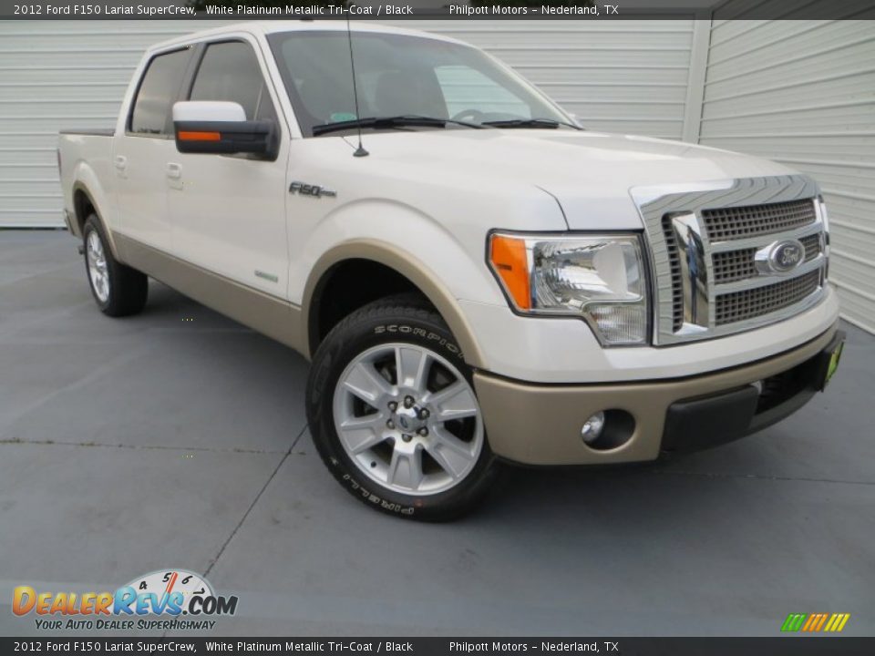 Front 3/4 View of 2012 Ford F150 Lariat SuperCrew Photo #1